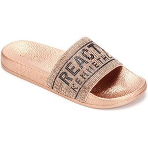 Kenneth Cole Reaction Women's Screen Jewl Slides Flat Sandals